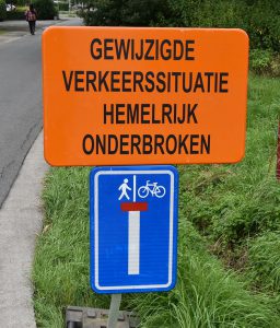 Hemelrijk Essen afgesloten voor verkeer - (c) Noordernieuws 2021 - HDB_4277s