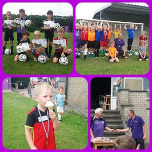 Kinderen genieten op voetbalkamp KSV Wildert9