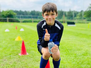 Kinderen genieten op voetbalkamp KSV Wildert