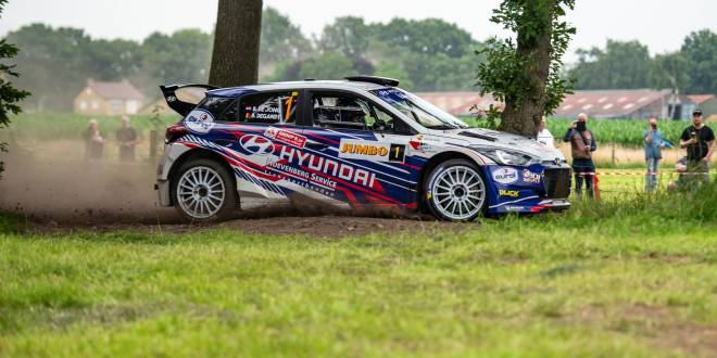 Bob de Jong opnieuw Nederlands Rallykampioen