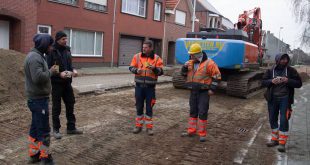 Hartverwarmend bedankje bewoners voor arbeidersploeg werken Kammenstraat