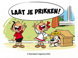 Suske en Wiske geven startsein voor vaccinatie kinderen in Vaccinatiecentrum Noorderkempen5