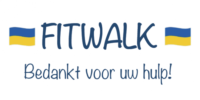 Fitwalk - Support Oekraine! - Wandeltocht - Fitpoint en AMK essen