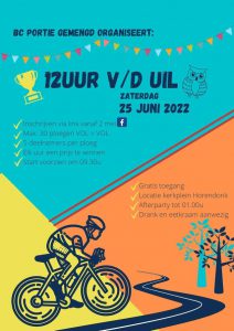 BC Portie Gemengd organiseert op 25 juni HET fietsevenement van het jaar!2