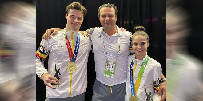 Brasschaatse gymnaste Helena Heijens haalt goud op wereldspelen 2022