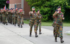 Bevelsoverdracht in Kamp van Brasschaat
