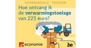 Stookoliecheque hoe krijg ik de toelage van 225 euro