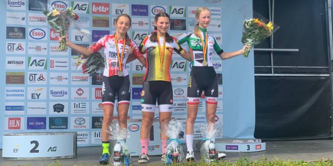 Eline De Winter Belgische Kampioene Wielrennen