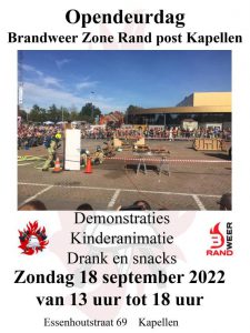 Brandweer Kapellen zet deuren open-