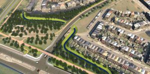 Leugenbergbrug verdwijnt en maakt plaats voor nieuw park-