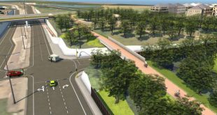 Leugenbergbrug verdwijnt en maakt plaats voor nieuw park