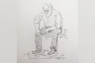 Rose-Marie - Tekening Oude Man - Even stilstaan bij dementie