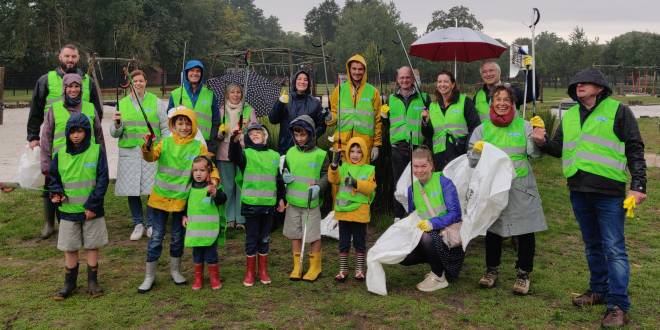 Zwerfvuilvrijwilligers in Brasschaat gehuldigd