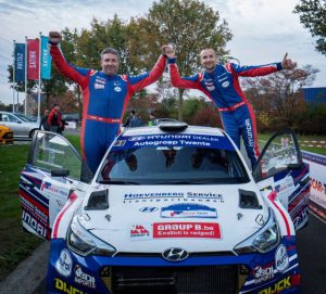 Goede afsluiting rallyseizoen voor Bob de Jong