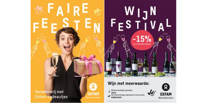 Oxfam zet faire wijnen in de kijker voor de feestdagen