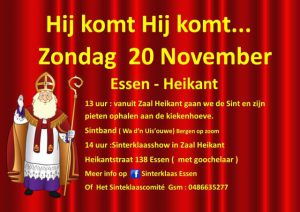 Sinterklaas is weer in het land!