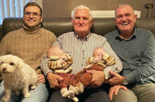 Tweeling Vik en Casper zijn viergeslacht in familie Gommers - Noordernieuws 2022