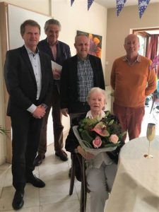 Yvonne viert honderste verjaardag in Kapellen2