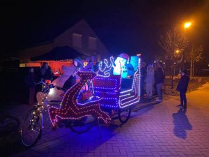 Bjorn, Tijs en Thimo rijden tweede Winterroute door Kalmthout2