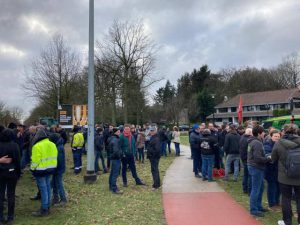 Landbouwers protesteren tegen kandidatuur Nationaal Park2