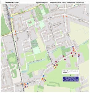 Nieuw voetpad voor de Heikantstraat