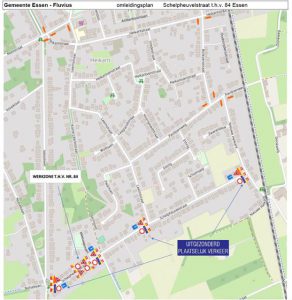 Werken Schelpheuvelstraat van 9 tot en met 11 januari