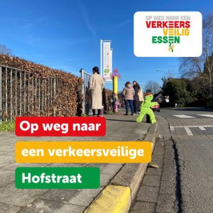 Werken voetpad Hofstraat van 20 februari tot eind mei