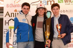 Essenaar Niels De Brauwer Belgisch kampioen indoor skiën bij U21