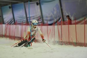 Essenaar Niels De Brauwer Belgisch kampioen indoor skiën bij U212