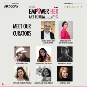 Jorg Van Daele curator Empower Her Art Forum in Egypte2