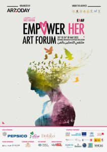 Jorg Van Daele curator Empower Her Art Forum in Egypte3
