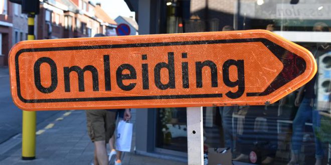 Verkeershinder Horendonk door 12 uur van Den Uil