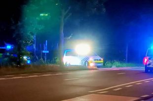 Illegale rave party op Groot Schietveld