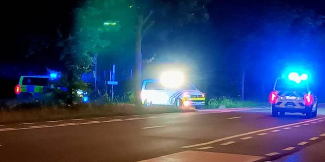 Illegale rave party op Groot Schietveld