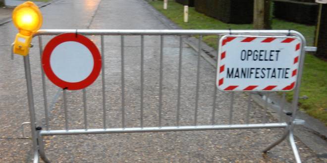 Spoorwegstraat tijdelijk afgesloten op 21 juli