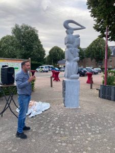 Onthulling nieuw kunstwerk voor Wildert