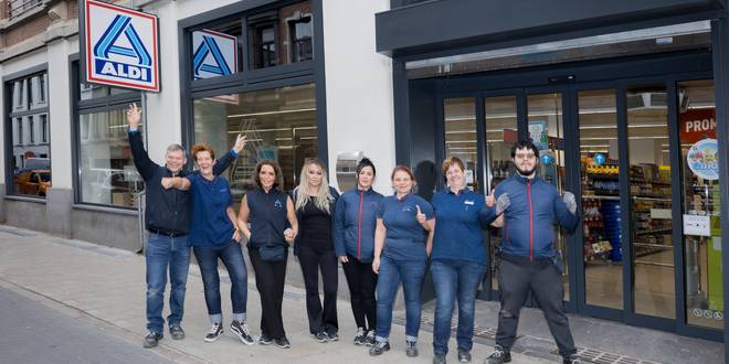 ALDI opent eerste compacte winkel in Antwerpen-