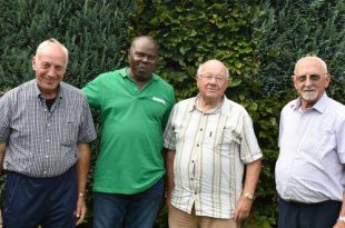 Pater Charles Kusika bezoekt collega Redemptoristen