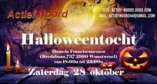 Actief Noord organiseert spannende Halloweentocht