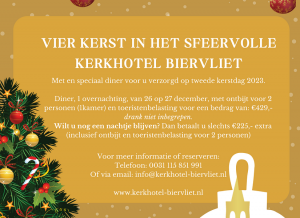 KerkHotel Biervliet - Nederlands arrangement