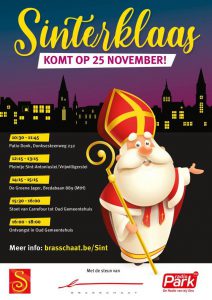 Obi helpt de Sint in Brasschaat2