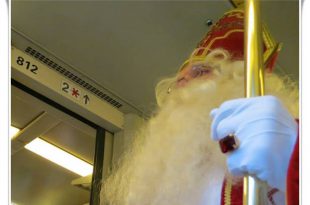 Sinterklaas komt aan op station van Wildert