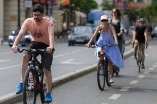Applaus voor fietsers op Wereldfietsdag