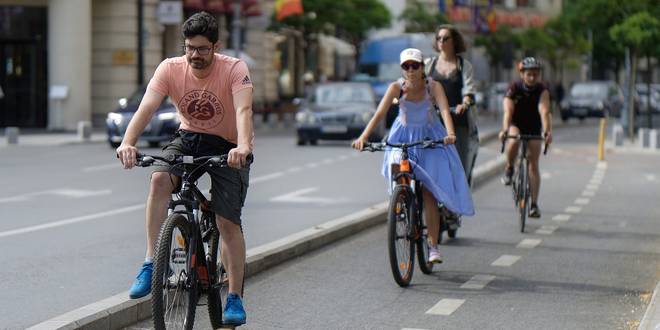 Applaus voor fietsers op Wereldfietsdag