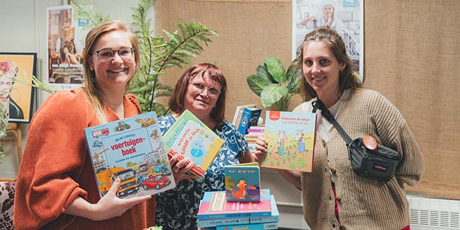 Boekeninzameling Huis van het Kind voor Kringwinkel De Cirkel