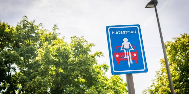 Hofakker wordt fietszone