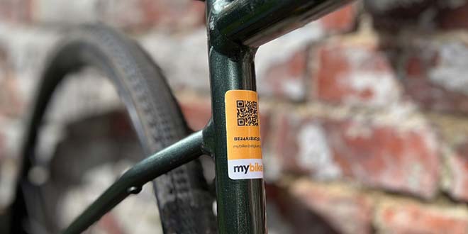 Registreer je fiets op My Bike
