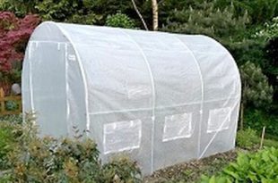 Tunnelkas - garden tunnel 2x3 5m bialy
