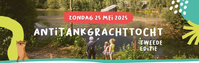 Herontdek de Antitankgracht wandel mee op 25 mei 2