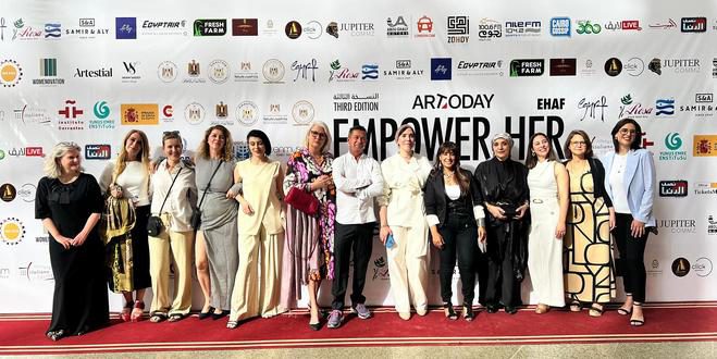 Jorg Van Daele was curator bij Empower Her Art Forum
